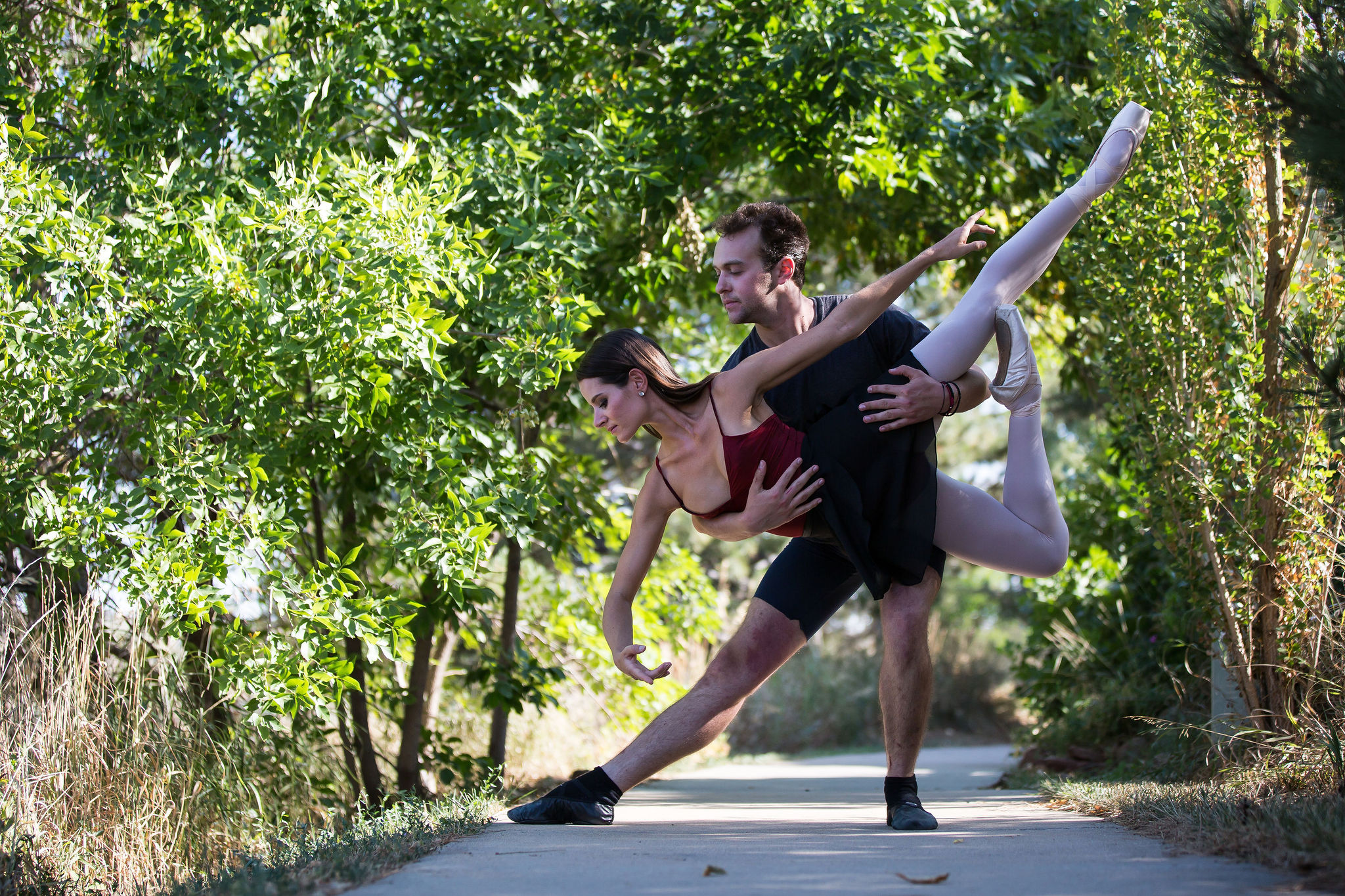 Outdoor dance photography